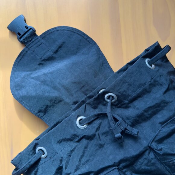 BAGGU Sport Backpack | Black Women’s Nylon Everyday Drawstring Discontinued main image 6